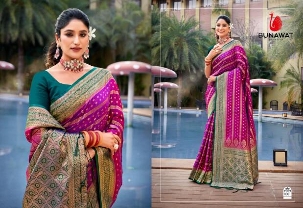 Bunawat Pratibha Silk Banarasi Saree Collection