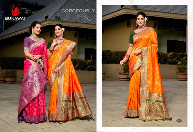 Bunawat Priyans Silk Banarasi Saree Collection