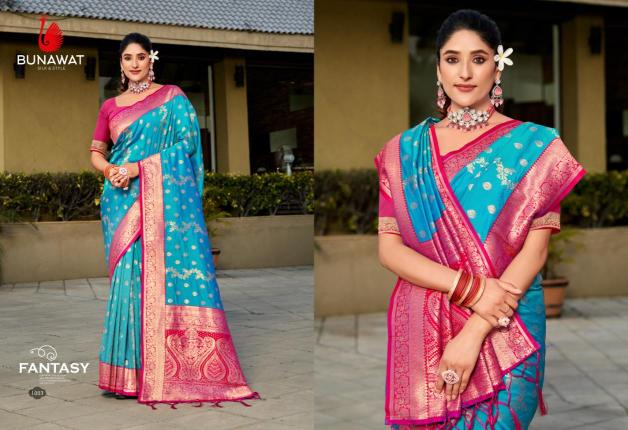 Bunawat Priyans Silk Banarasi Saree Collection