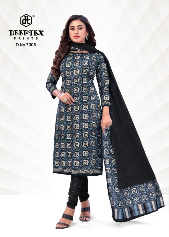 Deeptex Aaliza Vol 7 Cotton Dress Material Collection