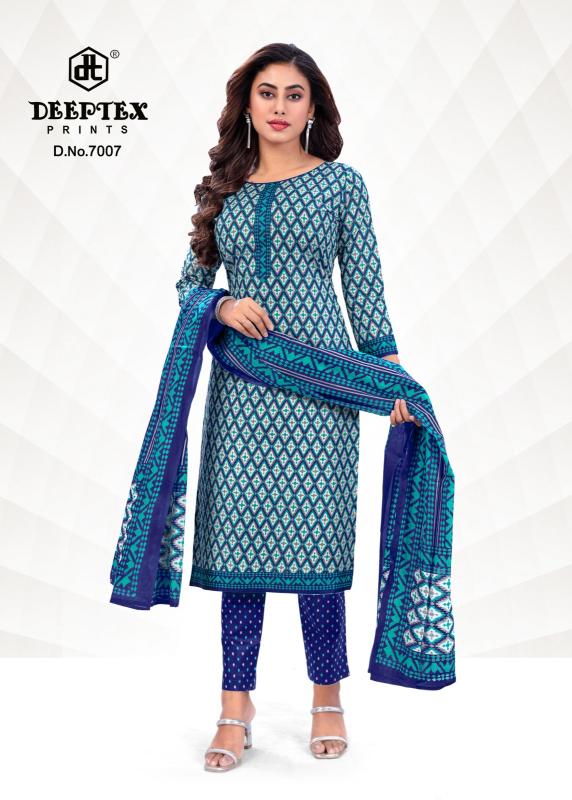 Deeptex Aaliza Vol 7 Cotton Dress Material Collection