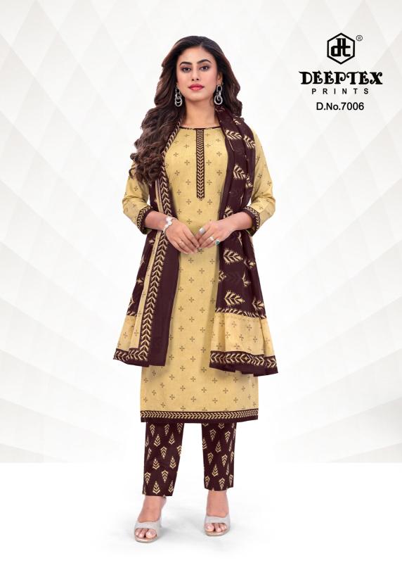 Deeptex Aaliza Vol 7 Cotton Dress Material Collection