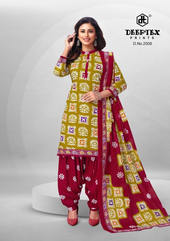 Deeptex Batik Plus Vol 25 Cotton Dress Material Collection