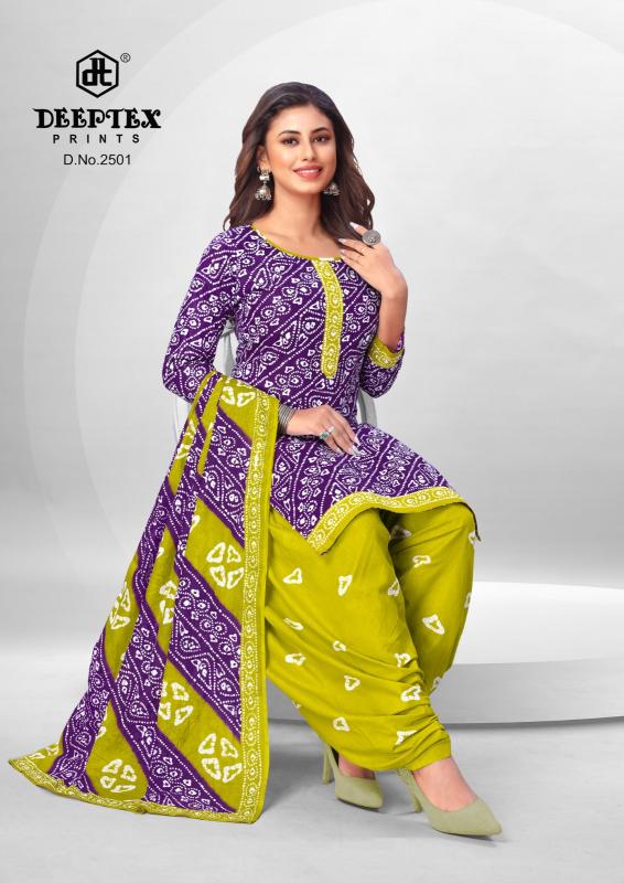 Deeptex Batik Plus Vol 25 Cotton Dress Material Collection