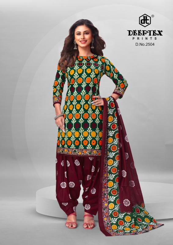 Deeptex Batik Plus Vol 25 Cotton Dress Material Collection