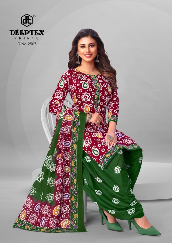 Deeptex Batik Plus Vol 25 Cotton Dress Material Collection