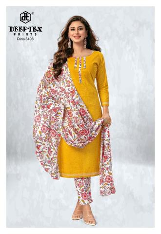 Deeptex Chief Guest Vol 34 Cotton Printed Dress Material