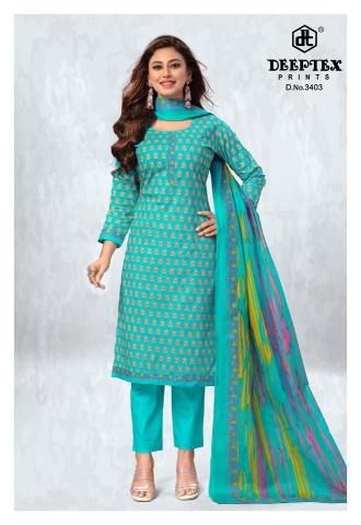 Deeptex Chief Guest Vol 34 Cotton Printed Dress Material