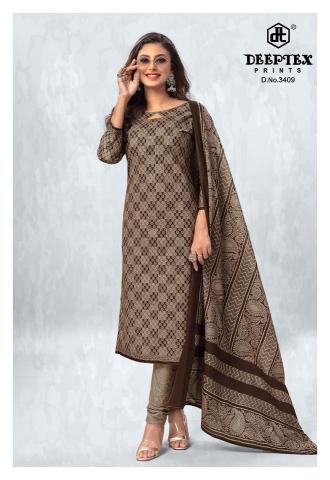 Deeptex Chief Guest Vol 34 Cotton Printed Dress Material