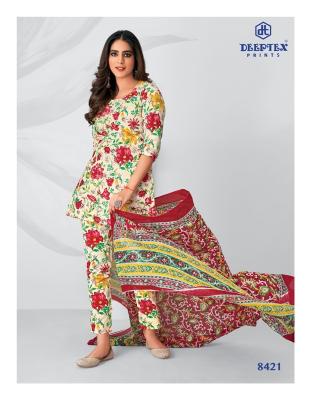 Deeptex Miss India Vol 84 Cotton Printed Dress Material