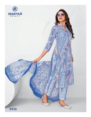 Deeptex Miss India Vol 84 Cotton Printed Dress Material