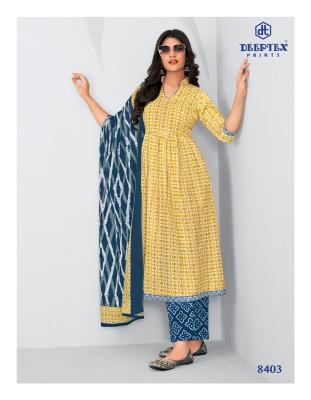 Deeptex Miss India Vol 84 Cotton Printed Dress Material