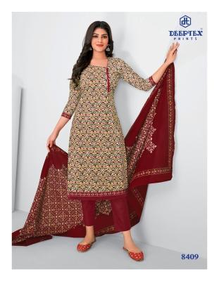 Deeptex Miss India Vol 84 Cotton Printed Dress Material