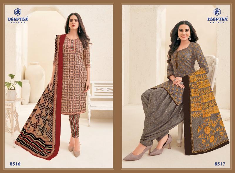 Deeptex Miss India Vol 85 Cotton Printed Dress Material