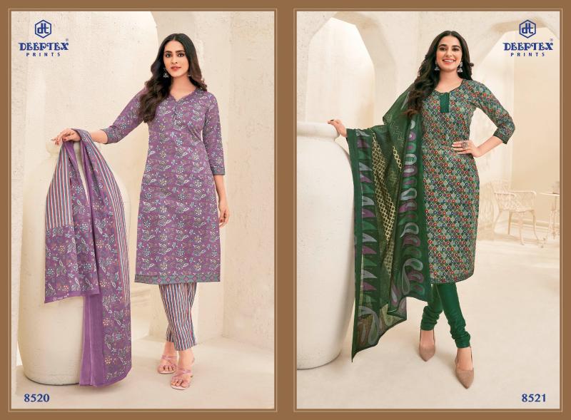 Deeptex Miss India Vol 85 Cotton Printed Dress Material