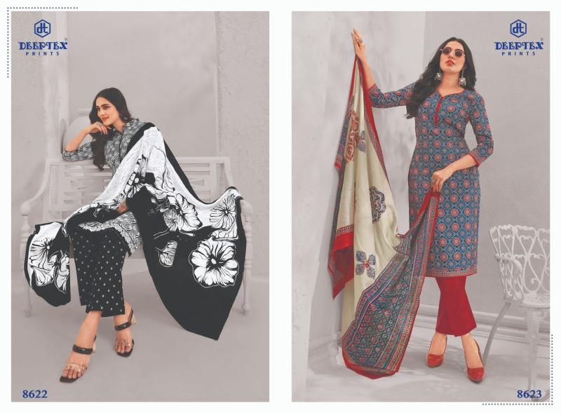 Deeptex Miss India Vol 86 Cotton Printed Dress Material