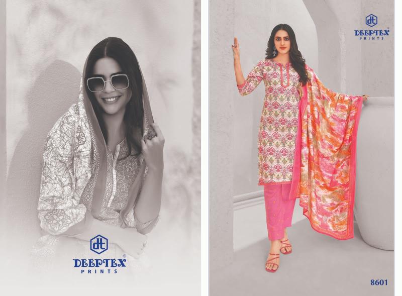 Deeptex Miss India Vol 86 Cotton Printed Dress Material