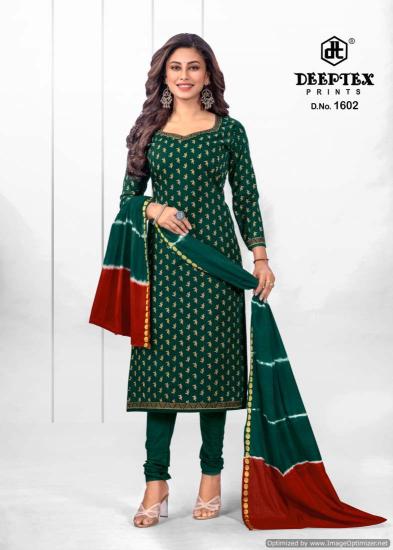 Deeptex Tradition Vol 16 Cotton Printed Dress Material