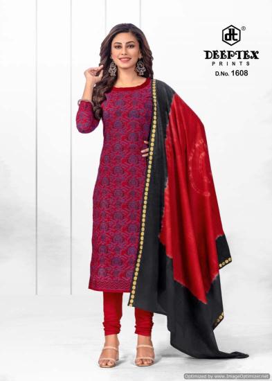 Deeptex Tradition Vol 16 Cotton Printed Dress Material