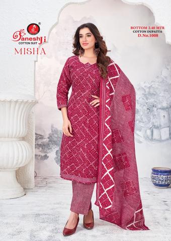 Ganeshji Misha Vol 1 Cotton Printed Dress Material