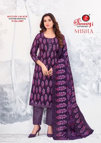 Ganeshji Misha Vol 1 Cotton Printed Dress Material