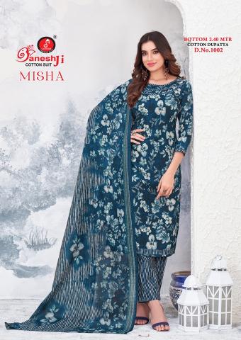 Ganeshji Misha Vol 1 Cotton Printed Dress Material