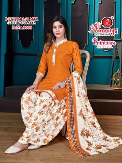 Ganeshji Princess Patiyala Vol 1 Cotton Printed Dress Material