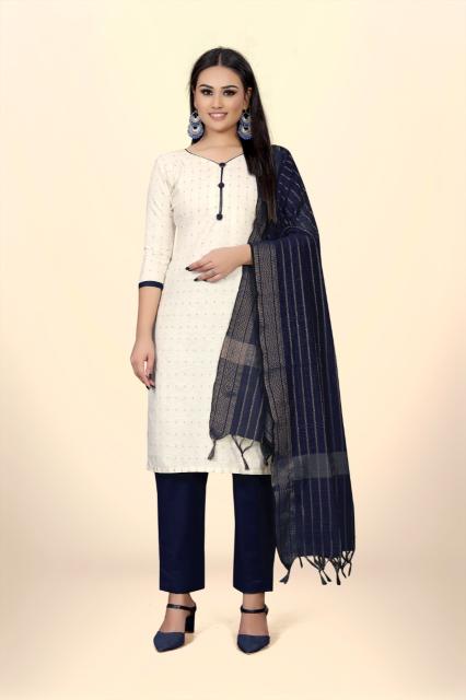 Gng 51044 Cotton Jacquard Dress Material Collection