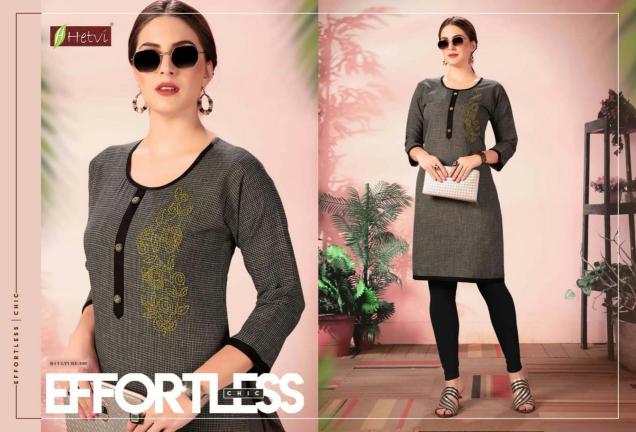 Hetvi Culture Heavy Rayon Running Wear Kurti