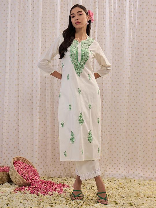 Indo Era 2483 Cotton Embroidered Kurta Collection