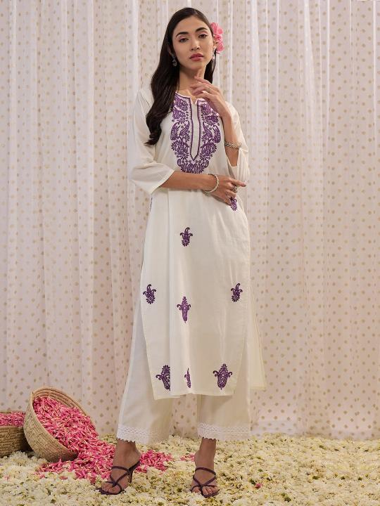 Indo Era 2483 Cotton Embroidered Kurta Collection