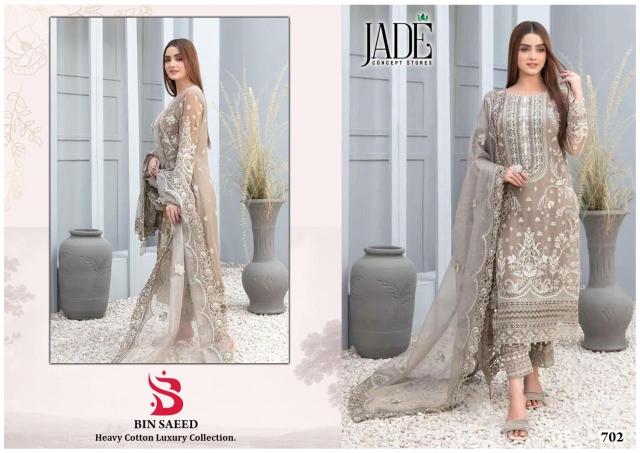 Jade Bin Saeed Vol 7 Heavy Cotton Luxury Dress Material Collection