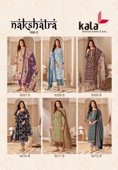 Kala Nakshatra Vol 2 Cotton Printed Dress Material