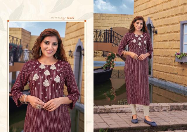 Kalaroop Juliet Fancy Designer Long Kurti Collection