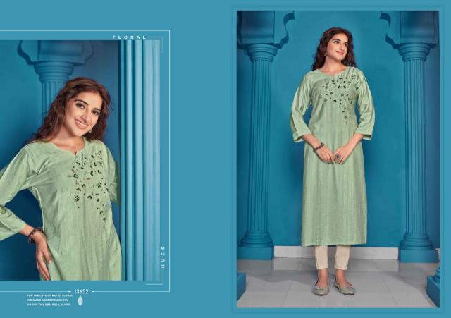 Kalaroop Ryder Casual Designer Long Kurti Collection