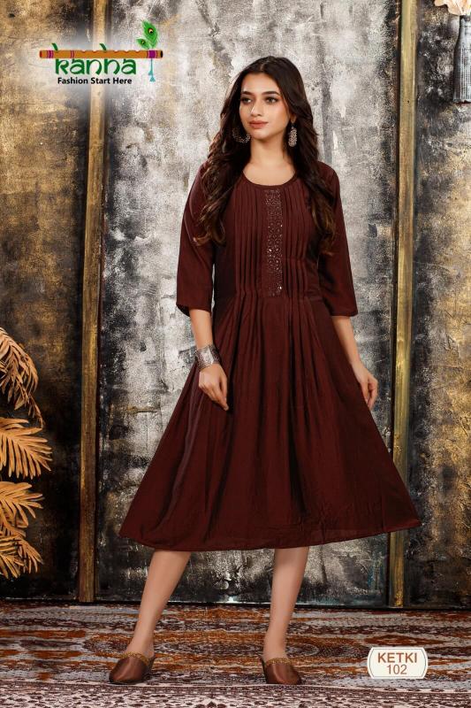 Kanha Kekti Fancy Long Kurti Collection