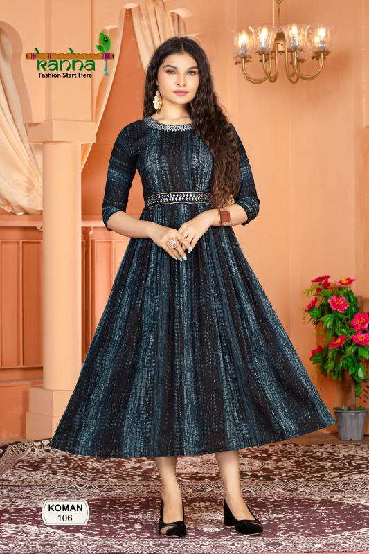 Kanha Koman Exclusive Designer Long Kurti Collection