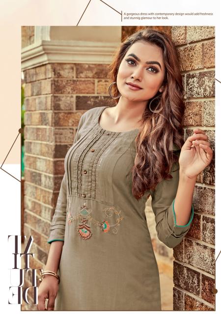 Karissa Aarzoo Ethnic Wear Rayon Long Kurti Collection