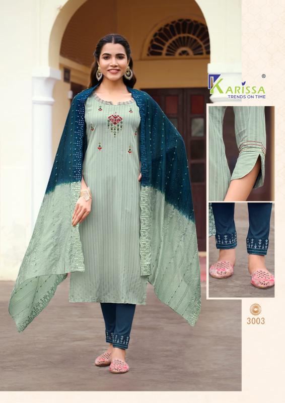 Karissa Opel Vol 3 Premium Wear Kurti Pant With Dupatta