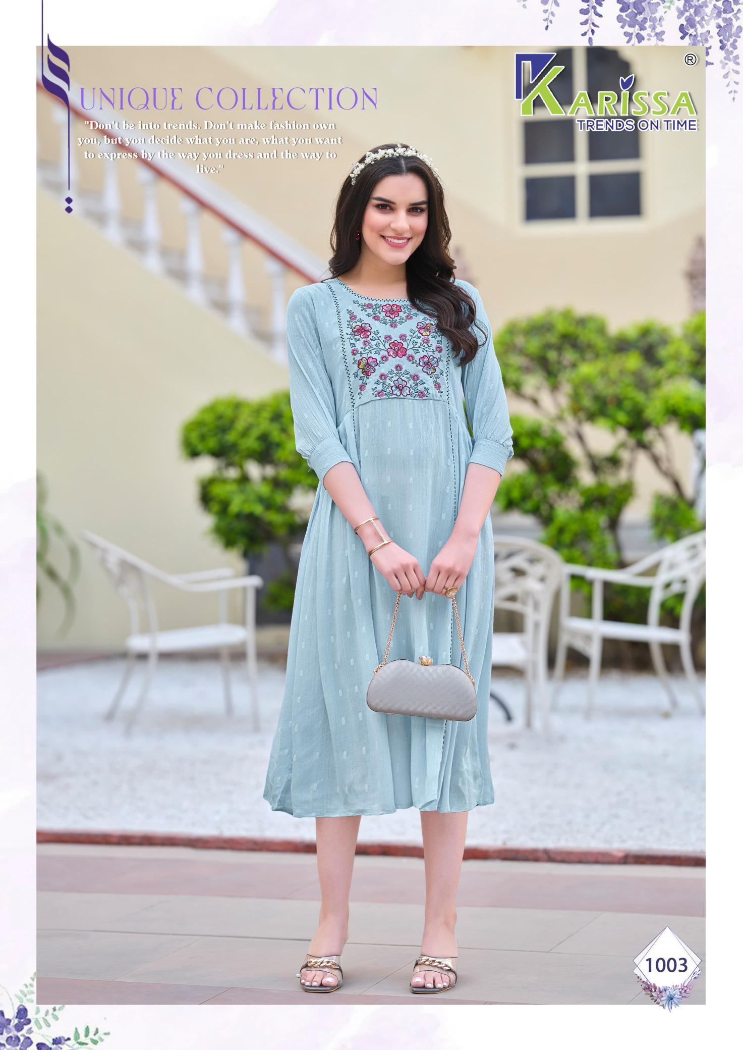 Karissa Sairaa Premium Rayon Designer Kurti Collection