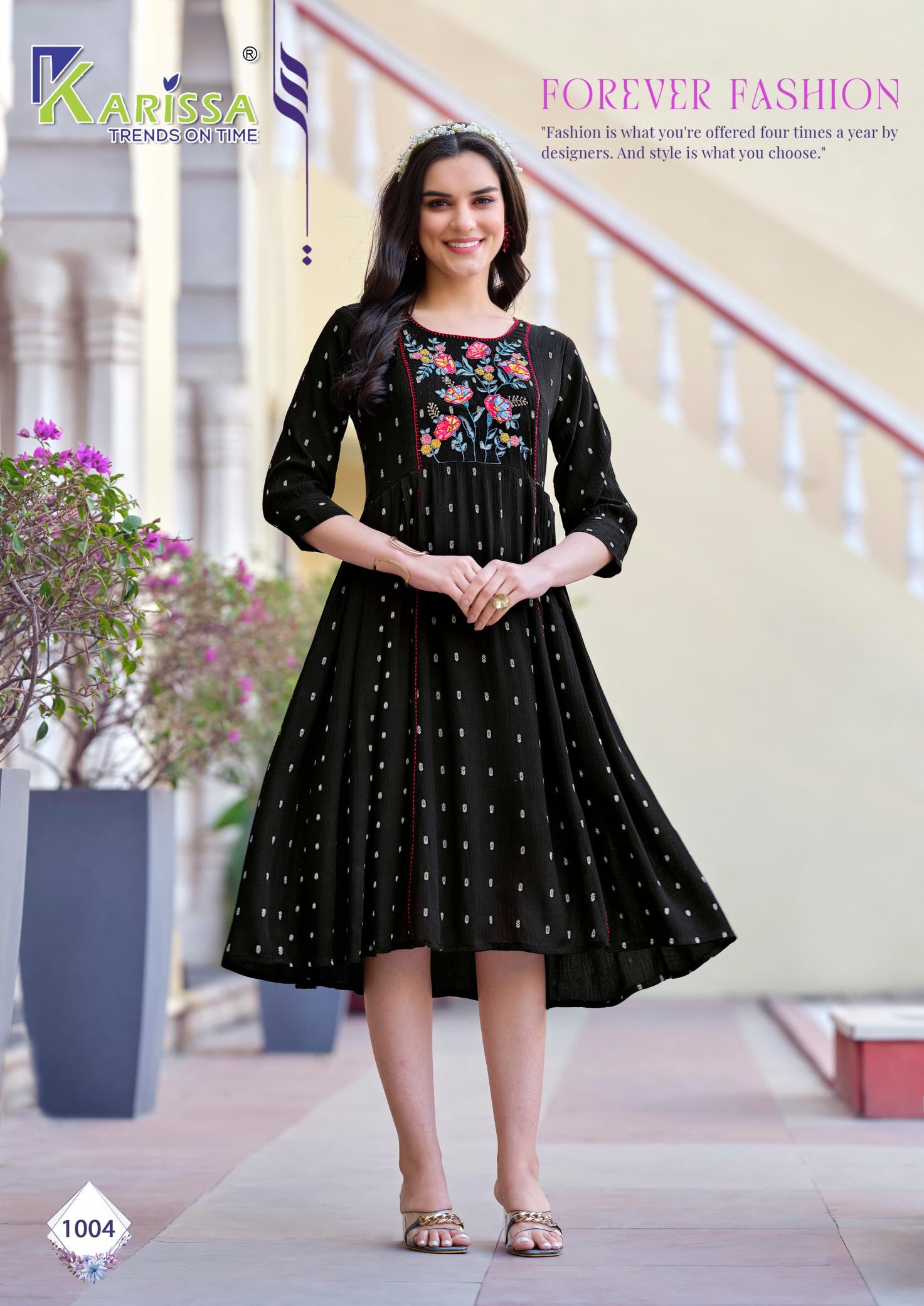 Karissa Sairaa Premium Rayon Designer Kurti Collection