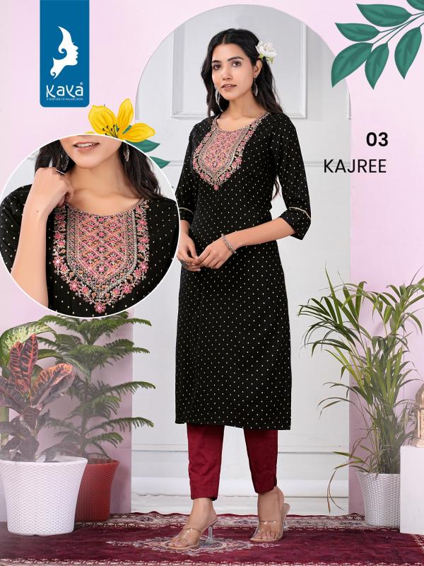 Kaya Kajree Rayon Printed Kurti Collection