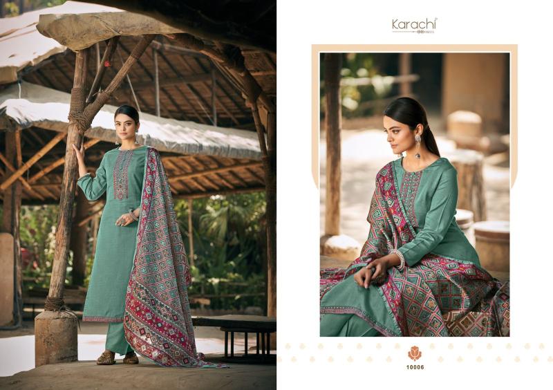 Kesar Patola Fancy Printed Dress Material Collection