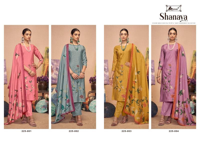 Kesar Shanaya Nx Vol 2 Designer Dress Material Collection