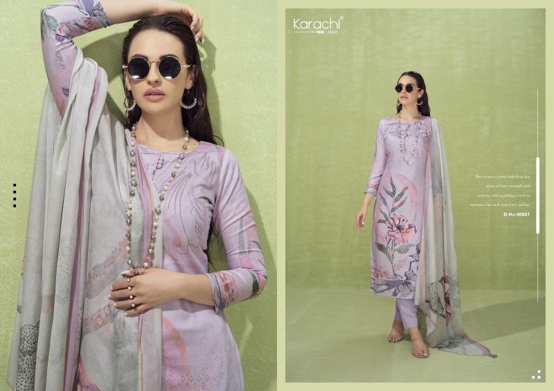 Kesar Zara Silk Digital Printed Dress Material Collection