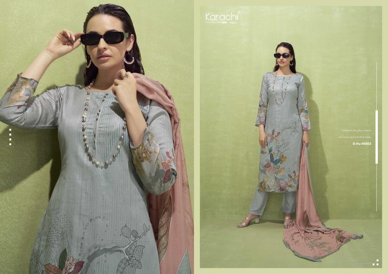 Kesar Zara Silk Digital Printed Dress Material Collection