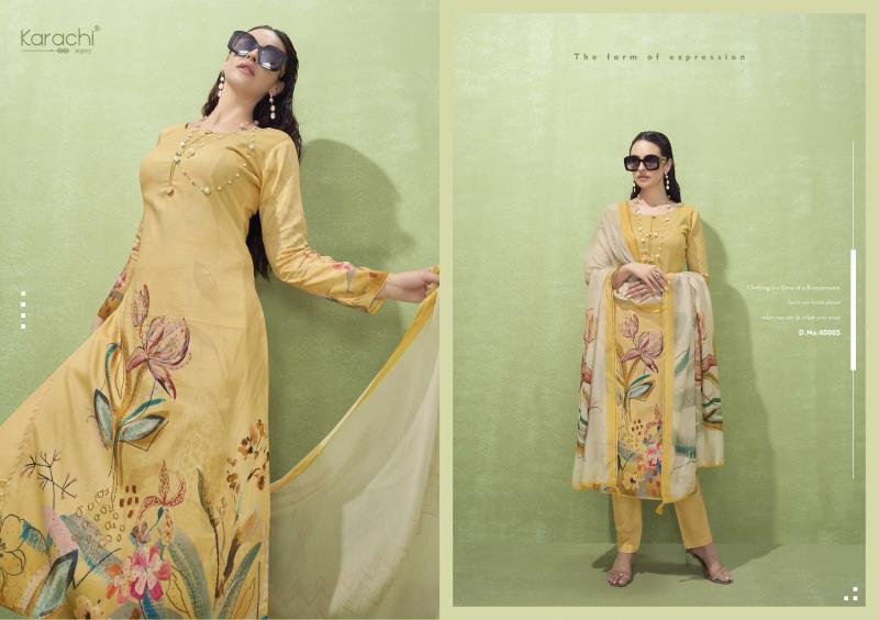 Kesar Zara Silk Digital Printed Dress Material Collection