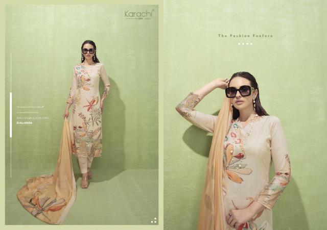 Kesar Zara Silk Digital Printed Dress Material Collection