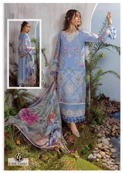 Keval Sobia Nazir Luxury Vol 14 Cotton Dress Material