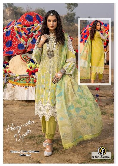 Keval Sobia Nazir Luxury Vol 14 Cotton Dress Material